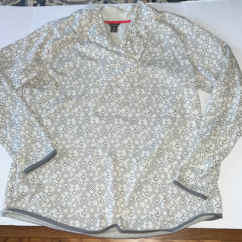 Eddie Bauer Fleece Pullover EUC XL